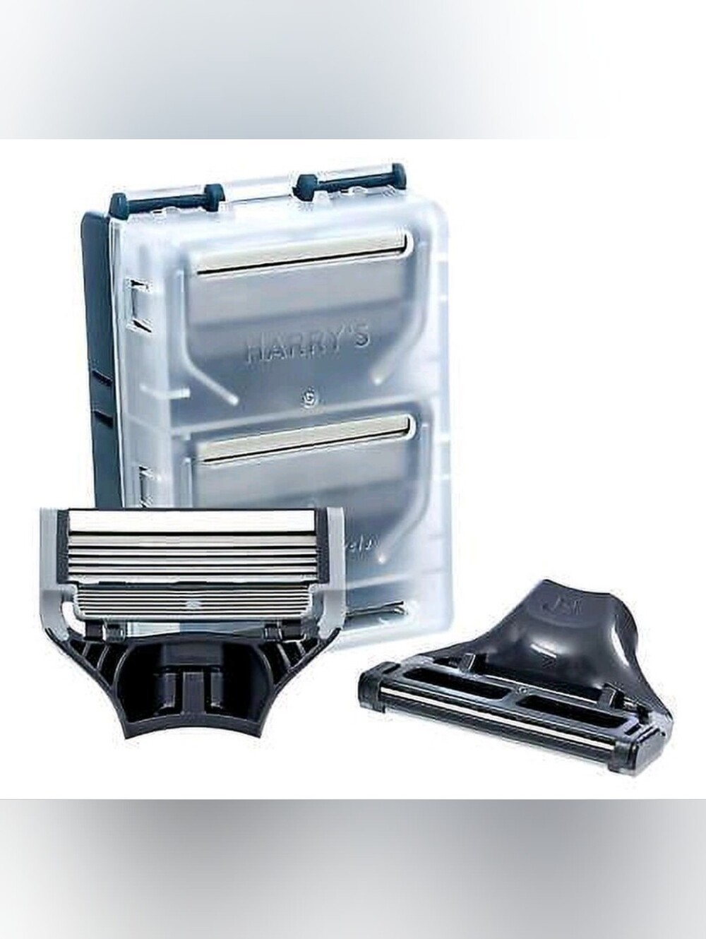 10pc. Harry's men's 5-blade razor blade Refills With Lubricated Strip New